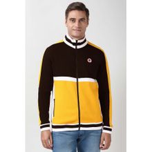 Peter England Men Multi-Color Round Neck Jacket
