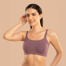 Nykd by Nykaa Easy Breezy Slip On Bra - Flint-NYB165