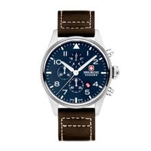 Swiss Military Hanowa SMWGC0000402 - Thunderbolt Chrono Swiss Made Blue Watch for Men (Medium)