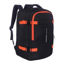 FUR JADEN 40L Weekender Laptop Black Backpack (M)