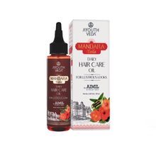 Ayouthveda Mandara Taila Hair Oil - For Lustrous, Shiny, Healthy & Nourished Hair