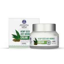 Ayouthveda Hemp Seed Anti-Wrinkle & Anti-Aging Cream with Goodness of Basil & Sandalwood Oil