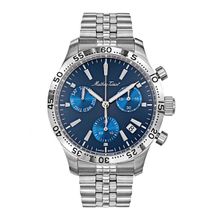 Mathey-Tissot Blue Dial Chronograph Watches For Men - H1822CHABU