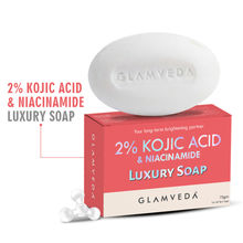 Glamveda 2% Kojic Acid & Niacinamide Luxury Soap