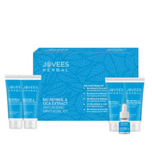 Jovees Herbal Bio Retinol & Cica Extract Anti Ageing Mini Facial Kit For Signs of Ageing Wrinkles