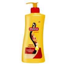 Meera Strong and Healthy Shampoo, With Goodness Of Kunkudukai and Badam