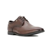 Hush Puppies Men Lace-Up Formal Brown Derbies
