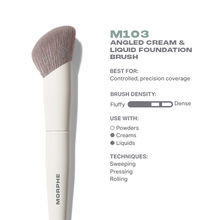 MORPHE M103 Angled Cream & Liquid Foundation Brush