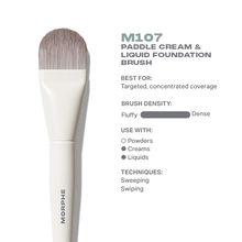 MORPHE M107 Paddle Cream & Liquid Foundation Brush