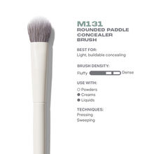 MORPHE M131 Rounded Paddle Concealer Brush
