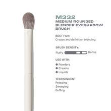 MORPHE M332 Medium Rounded Blender Eyeshadow Brush