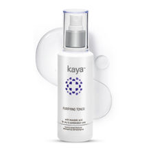 Kaya Acne Care Purifying Toner | Alcohol Free Toner With Niacinamide | Acne Prone Skin | Gentle Exfoliation| Clears Acne & Pimples|For Oily & Combination Skin | 100m