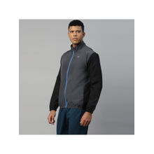 Dida Grey Athleisure Light Regular Comfort Dry-Fit Multi-Purpose Sports Jacket