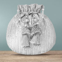 Peora Potli Bags for Women Evening Bag Clutch Ethnic Bride Purse with Drawstring (P07S)