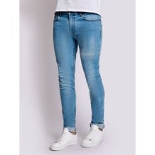 Bruun & Stengade Blue Solid Slim Fit Jeans