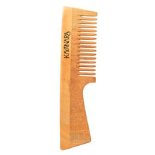 Kayanara Neem Wood Regular Handle Comb - KN06