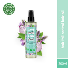 Love Beauty & Planet Onion, Black Seed & Patchouli Hair Oil For Hair Fall Control