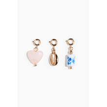 H&M Women Gold 3-pack charms