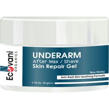 ECOVANI Underarm After Wax/shave Skin Repair Gel - Anti Rash/redness Skin Soothing Organic Formula