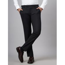 Metal Coffee Brown Terry Reyon Solid Formal Trousers