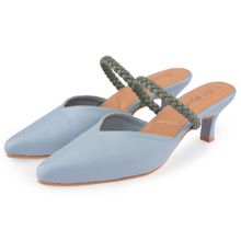 EK_agga Women Blue Heels