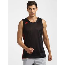 adidas Tms Rev Jrs Black Basketball Jersey