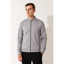 Parcel Yard Men Full Sleeve Grey Jacket