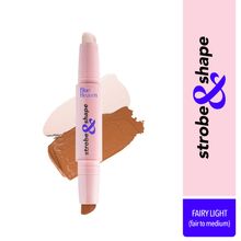 Blue Heaven Strobe & Shape Highlighter And Contour Duo Stick