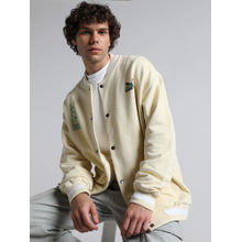 Puma Yellow Solid Relaxed Jacket