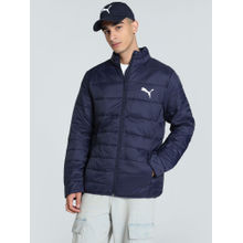 Puma Blue Solid Slim Jacket