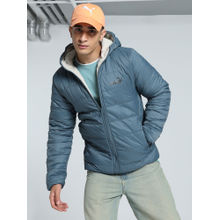 Puma Grey Solid Slim Jacket