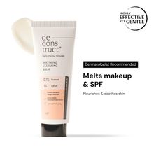 Deconstruct Soothing Cleansing Balm With 0.1% Bisabolol, 1% Oats Oil Sunscreen & Makeup Remover