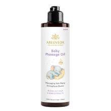 AreoVeda Baby Massage Oil, Deeply Moisturises, Massage Supports Sleep and Healthy Bone Development