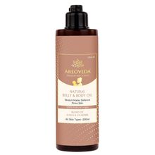 AreoVeda Post Natal Massage Oil For Moms To Relax, Nourish & Brighten Skin, Non-Greasy