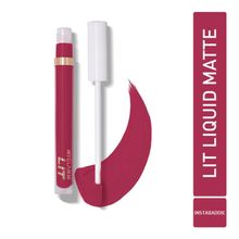 MyGlamm LIT Liquid Matte Lipstick - Long-Lasting, Smudge-proof & Transfer-proof