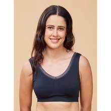 Enamor Flexifree Plunge Ultra 360 Degree Flex Padded Wirefree High Coverage Bralette F137