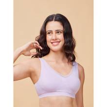 Enamor Flexifree Plunge Ultra 360 Degree Flex Padded Wirefree High Coverage Bralette F137