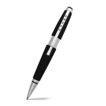 Cross AT0555-2 Edge Jet Black-Chrome Roller Ball Pen
