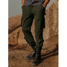 Andamen Regular Fit Men Olive Cargo Pant