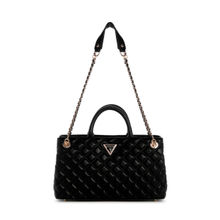 Guess Black Quilted Giully Girlfriend Shoulder Bag