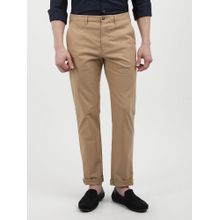 Tommy Hilfiger IM DENTON FLEX STRUCTURE Men Beige Formal Trouser