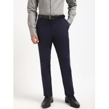 Tommy Hilfiger MELANGE MICRO HDST TROUSERS Men Navy Blue Formal Trouser