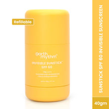Earth Rhythm Sunstick SPF 60 Invisible Sunscreen For Men & Women