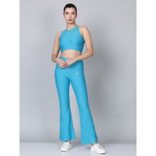 Aesthetic Bodies Women Flared Pant GYM Co-Ord (Set of 2)
