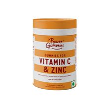 Power Gummies For Vitamin C & Zinc-Boosts Immunity With Orange Flavour