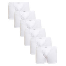 BODYX Pack Of 6 Solid White Trunks