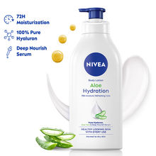 NIVEA Body Lotion, Aloe Hydration, with Aloe Vera, for Smooth, Hydrated Skin