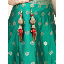 Anika's Creations Handmade Ethnic Hanging Latkan Bell Tassel for Blouse Saree Lehenga and Suits