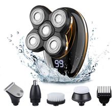VGR V-316 5 In 1 Led Cordless Usb Rechargeable, Wet & Dry Trimmer, Ipx5-Waterproof