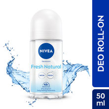 NIVEA Fresh Natural Anti Roll-On Deodorant 72H Protection & Long Lasting
